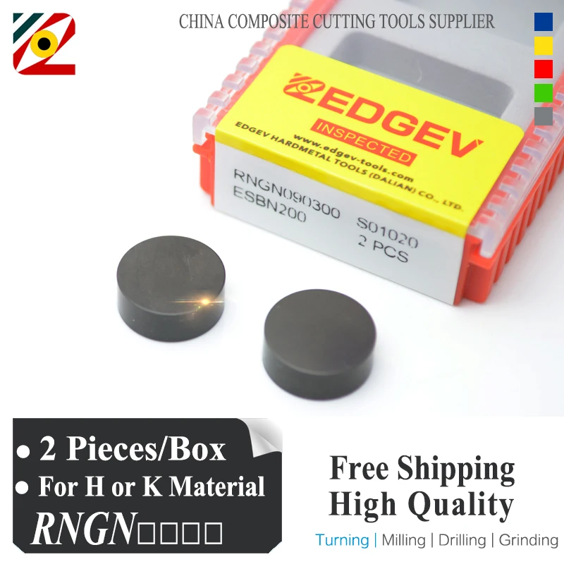 EDGEV Round Solid CBN Inserts RNGN RNGN0603 RNGN0903 RNGN0904 RNGN1203 RNGN1204 RNGN1207 RNMN Supper Hard Tools Rolls Brake disk
EDGEV Round Solid CBN Inserts RNGN RNGN0603 RNGN0903 RNGN0904 RNGN1203 RNGN1204 RNGN1207 RNMN Supper Hard Tools Rolls Brake disk