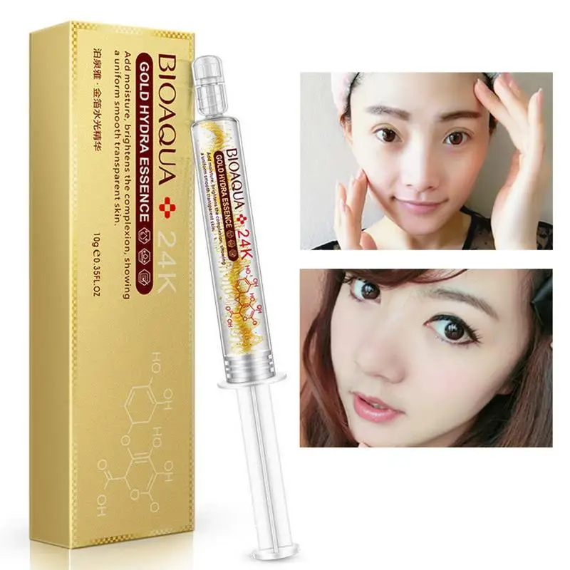 24K Gold Foil Water Light Needle Essence Anti-Aging Moisturizing Whitening Mask Hyaluronic Acid Essence Moisturizing Keratin
24K Gold Foil Water Light Needle Essence Anti-Aging Moisturizing Whitening Mask Hyaluronic Acid Essence Moisturizing Keratin