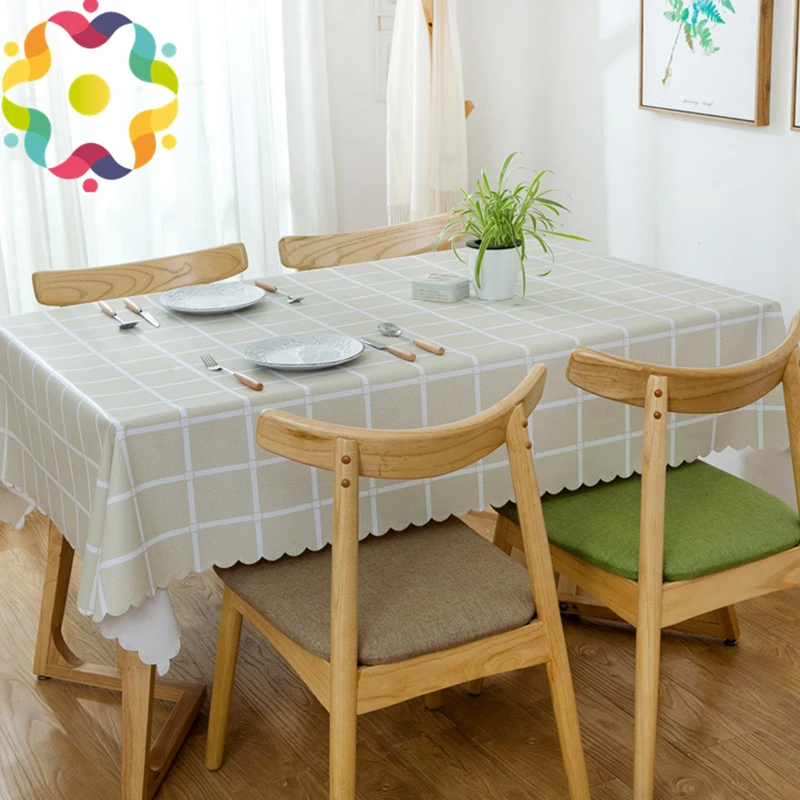 PVC Large Plaid Tablecloth Waterproof Oilproof Table Cover Plastic Coffee Rectangular Tablecloth
PVC Large Plaid Tablecloth Waterproof Oilproof Table Cover Plastic Coffee Rectangular Tablecloth