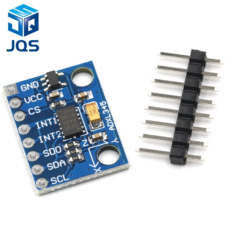 GY-291 ADXL345 3-Axis Digital Gravity Sensor Acceleration Module IIC/SPI transmission
GY-291 ADXL345 3-Axis Digital Gravity Sensor Acceleration Module IIC/SPI transmission