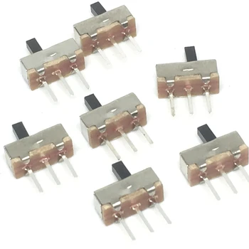 2000Pcs Interruptor on-off mini Slide Switch SS12D00 SS12D00G3 3pin 1P2T 2 Position High quality toggle switch Handle length:3MM
2000Pcs Interruptor on-off mini Slide Switch SS12D00 SS12D00G3 3pin 1P2T 2 Position High quality toggle switch Handle length:3MM