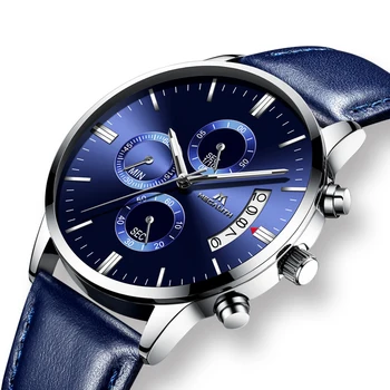 MEGALITH Genuine Leather Watch Men Waterproof Chronograph Date Calendar Quartz Wrist Watches Business Casual Watch For Man Clock
MEGALITH Genuine Leather Watch Men Waterproof Chronograph Date Calendar Quartz Wrist Watches Business Casual Watch For Man Clock