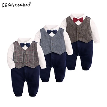 2019 Baby Boy Romper Newborn Clothing Autumn Infant clothes Long Sleeve Gentleman Suits Cotton Baby Costume For Kids 3-24 Months
2019 Baby Boy Romper Newborn Clothing Autumn Infant clothes Long Sleeve Gentleman Suits Cotton Baby Costume For Kids 3-24 Months