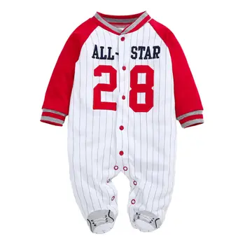 Infants and young children cotton bag foot climb clothes leotard climbing clothes out clothes baseball uniform
Infants and young children cotton bag foot climb clothes leotard climbing clothes out clothes baseball uniform