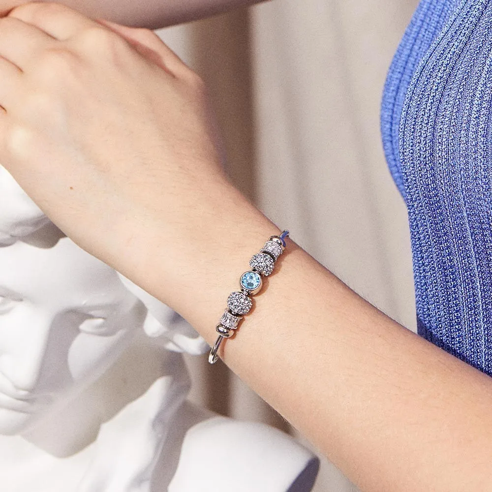 Qggle Blue Crystal Bracelet&Bangles For Women Fashion Rose Gold / Silver Color Top Austrian Rhinestone Jewelry 2019
Qggle Blue Crystal Bracelet&Bangles For Women Fashion Rose Gold / Silver Color Top Austrian Rhinestone Jewelry 2019