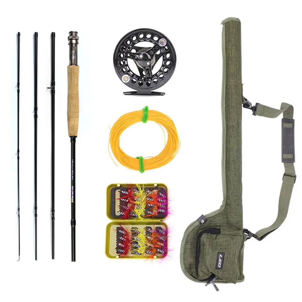 Fly Fishing Rod Fly Fly Set 2.7 Meters High Carbon 4 Section Plug Fly Fishing Line Bait Pack Combination Stream Stick
Fly Fishing Rod Fly Fly Set 2.7 Meters High Carbon 4 Section Plug Fly Fishing Line Bait Pack Combination Stream Stick
