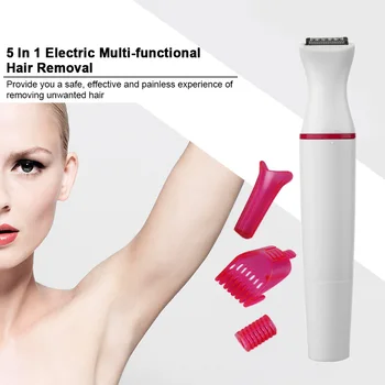 5Pcs Multi-functional Hair Removal Electric Eyebrow Shaping Shaving Machine Women Hair Removal Shaver Trimmer For Underarm
5Pcs Multi-functional Hair Removal Electric Eyebrow Shaping Shaving Machine Women Hair Removal Shaver Trimmer For Underarm