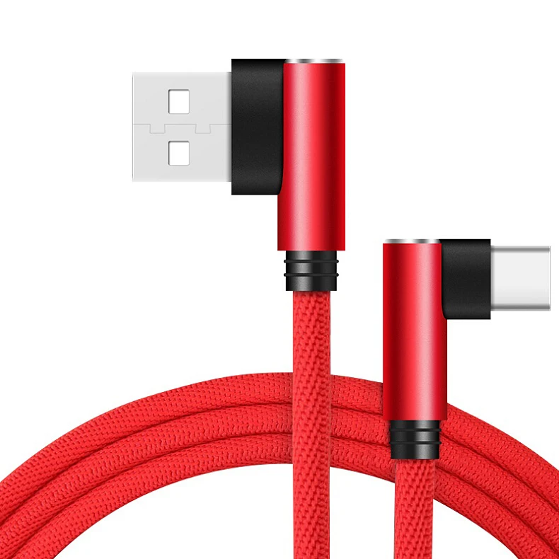 REZ USB Type C Cable 90 Degree Fast Charging Usb C Cable Type-C Data Cord Charger USB-C For Samsung S8 S9 Note 9 8 Xiaomi Mi8
REZ USB Type C Cable 90 Degree Fast Charging Usb C Cable Type-C Data Cord Charger USB-C For Samsung S8 S9 Note 9 8 Xiaomi Mi8