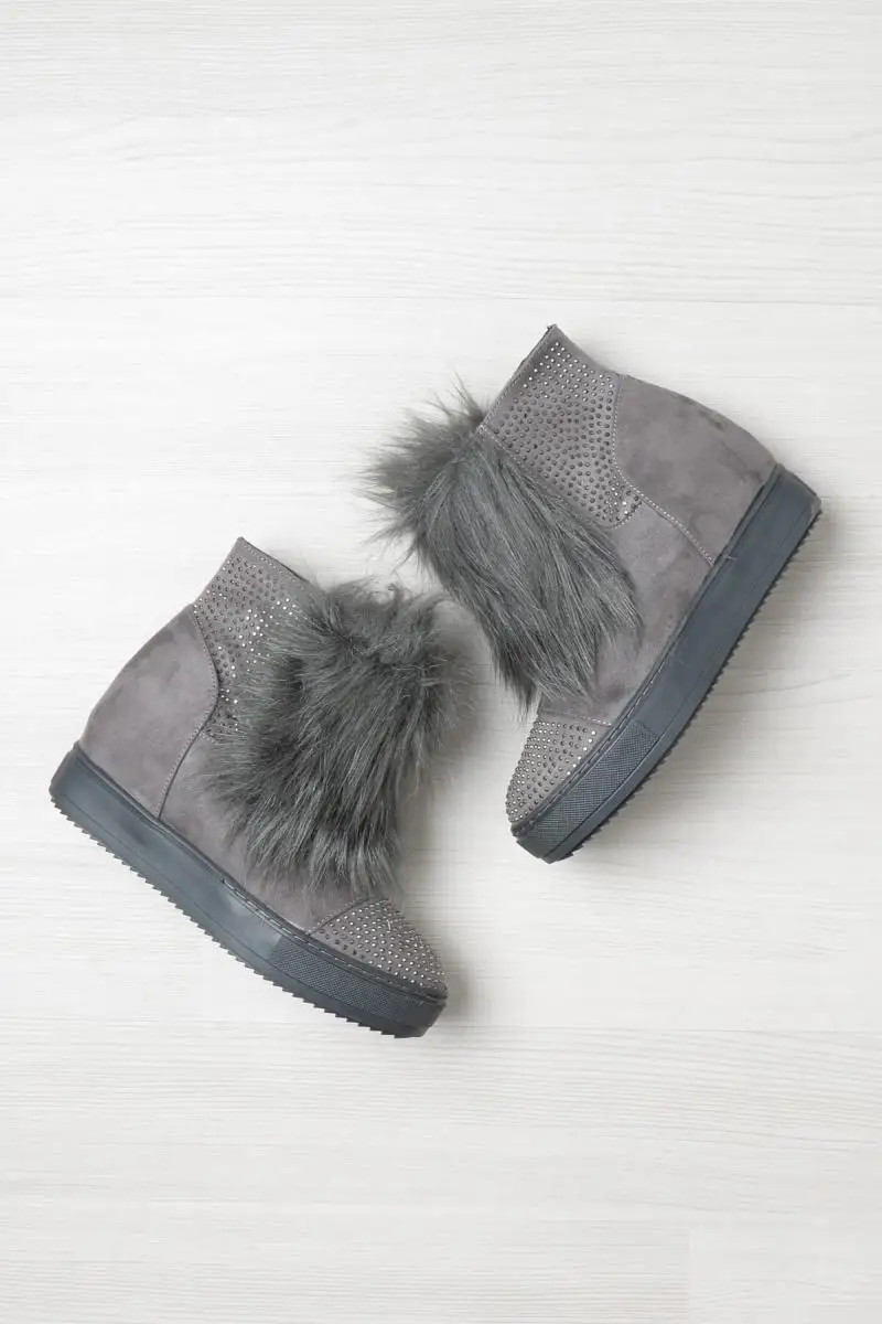 Bambi Gray Women 'S Boots E0204519972
Bambi Gray Women 'S Boots E0204519972