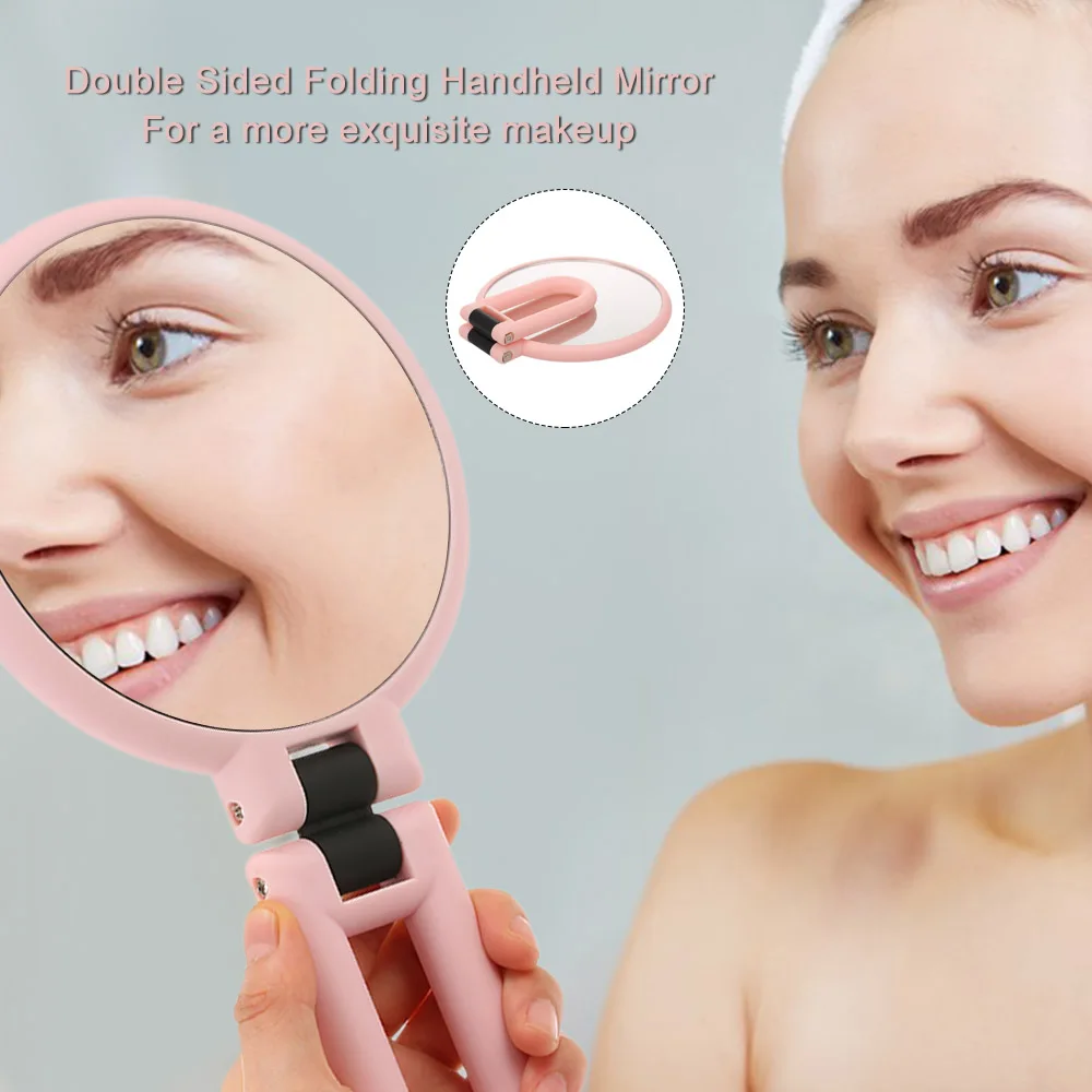New 10X/15X Makeup Mirror Double Sided Folding Mirror Travel Makeup Mirror High Definition Magnifying Beauty Cosmetic Mirror Set
New 10X/15X Makeup Mirror Double Sided Folding Mirror Travel Makeup Mirror High Definition Magnifying Beauty Cosmetic Mirror Set