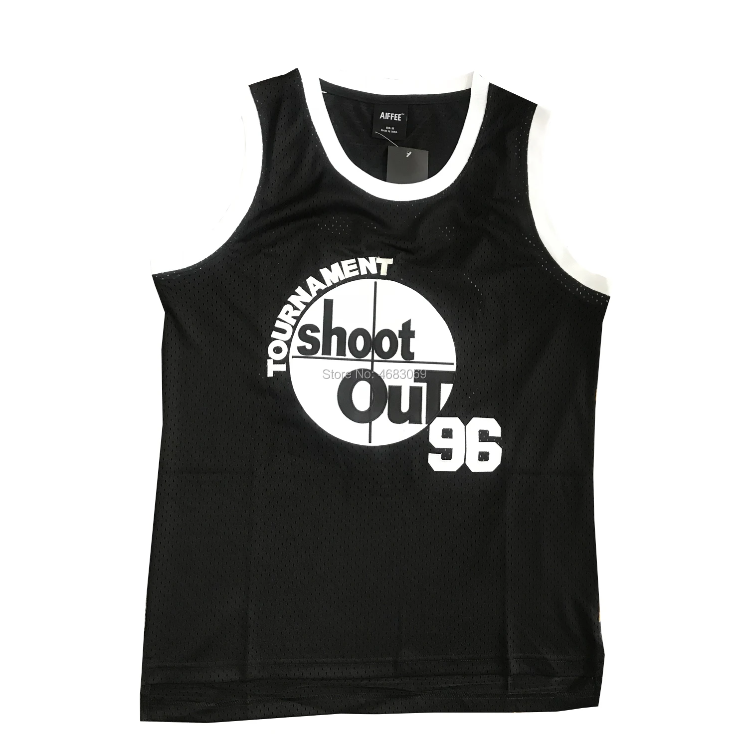 AIFFEE the Rim costume #96 Birdie Shoot out Movie Basketball Jersey 90s Hip Hop Party Clothing Jersey Black US STOCK
AIFFEE the Rim costume #96 Birdie Shoot out Movie Basketball Jersey 90s Hip Hop Party Clothing Jersey Black US STOCK