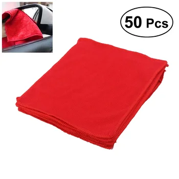 50pcs Disposable Car Cleaning Towels 30x30cm Microfiber Auto Car Washcloth Drying Cloth (Red)
50pcs Disposable Car Cleaning Towels 30x30cm Microfiber Auto Car Washcloth Drying Cloth (Red)