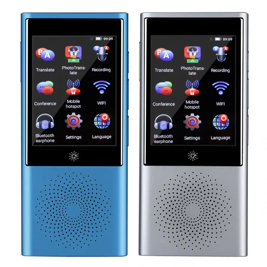 Portable AI Smart 2.8inch Touch Screen Global Business Travel Real Time Translator 45 Multi-language
Portable AI Smart 2.8inch Touch Screen Global Business Travel Real Time Translator 45 Multi-language