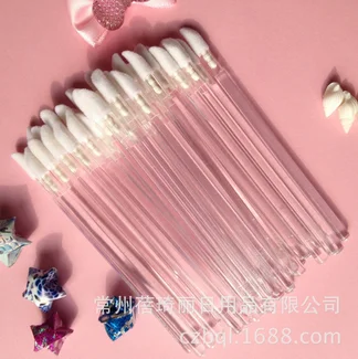 100sets 100pcs /set Disposable Stick Lip Brush Transparent Short Legs Lip Glossy Brush Beauty Makeup Tool Lip Brush fashion
100sets 100pcs /set Disposable Stick Lip Brush Transparent Short Legs Lip Glossy Brush Beauty Makeup Tool Lip Brush fashion