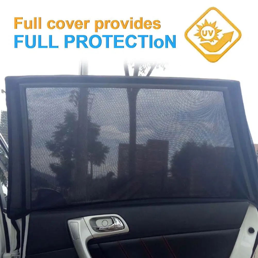 1 Pair Car Side Window Sunshade Curtain Mesh Sun Heat Block SUV Special Mosquito Resistant Screen Window Car Accessories
1 Pair Car Side Window Sunshade Curtain Mesh Sun Heat Block SUV Special Mosquito Resistant Screen Window Car Accessories