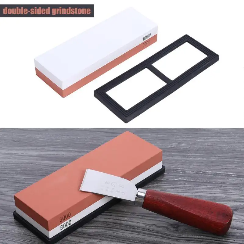 Whetstone Knife Sharpener Dual Sided 3000#8000 1000#4000 Grit Combination Knife Sharpening Water Stone for Kitchen Supplies
Whetstone Knife Sharpener Dual Sided 3000#8000 1000#4000 Grit Combination Knife Sharpening Water Stone for Kitchen Supplies