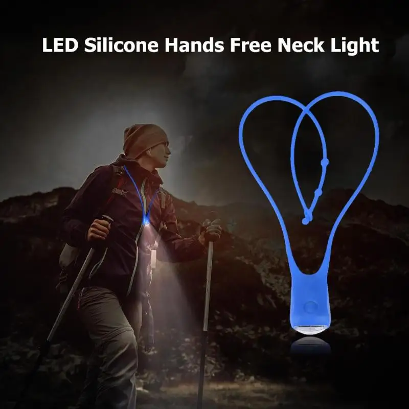 LED Silicone Neck Light Hands Free Neck Light Torch Outdoor Night Running Camping Lamp
LED Silicone Neck Light Hands Free Neck Light Torch Outdoor Night Running Camping Lamp