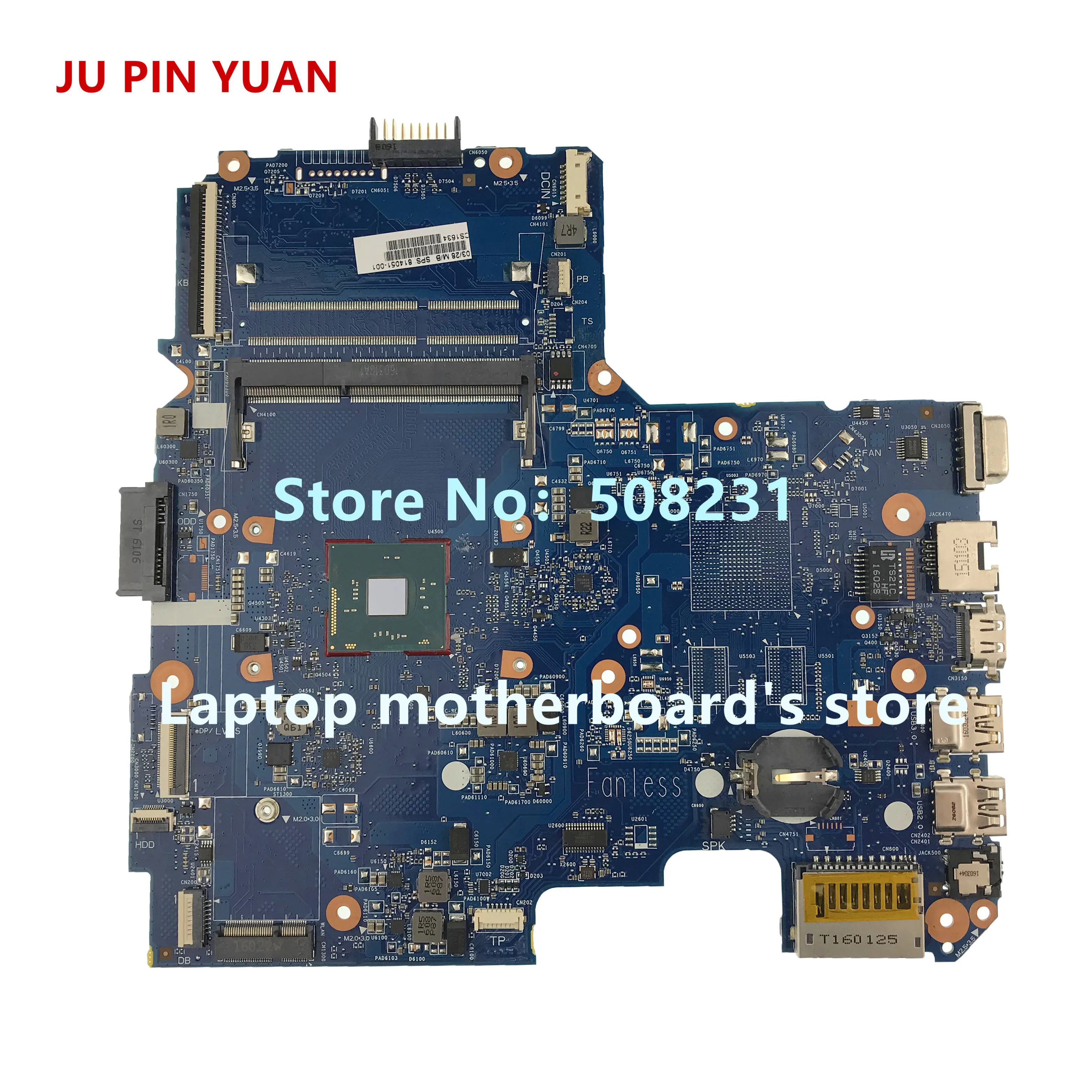 For HP 240 G4 14-AC Notebook PC 814051-001 814051-501 Laptop Motherboard Fully Tested
For HP 240 G4 14-AC Notebook PC 814051-001 814051-501 Laptop Motherboard Fully Tested