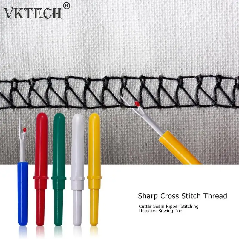 Sharp Stitches Remove Tool Safe Plastic Handle Craft Thread Cutter Seam Ripper Cross Stitch Sewing Tools Drop Shipping
Sharp Stitches Remove Tool Safe Plastic Handle Craft Thread Cutter Seam Ripper Cross Stitch Sewing Tools Drop Shipping