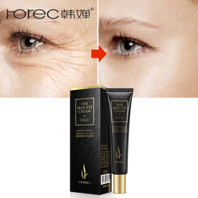 ROREC Hyaluronic Acid Eye Serum Anti-Wrinkle Remover Dark Circles Eye Cream Against Puffiness Anti Aging Ageless Instantly 20ML
ROREC Hyaluronic Acid Eye Serum Anti-Wrinkle Remover Dark Circles Eye Cream Against Puffiness Anti Aging Ageless Instantly 20ML
