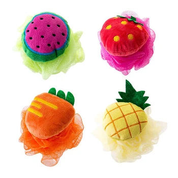 4Pcs Child Bath Shower Pouf Mesh Brush Shower Ball Cute Bath Flower With Hooks For Travel
4Pcs Child Bath Shower Pouf Mesh Brush Shower Ball Cute Bath Flower With Hooks For Travel