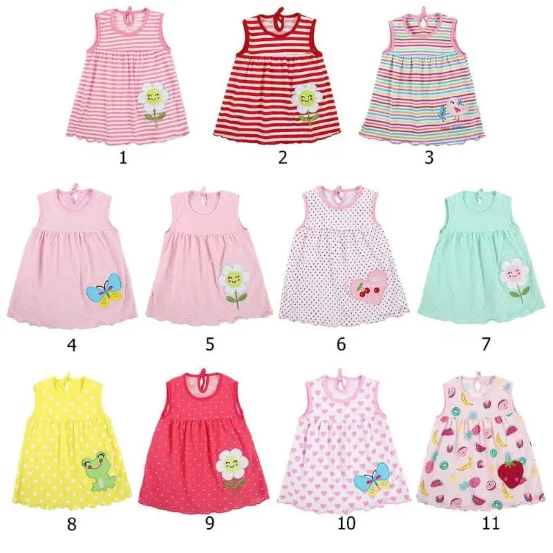 Newborn Baby Cute Flower Print Embroidered Dress Girls Summer Sleeveless O-Neck Princess Mini Dresses Clothes Low Price for Sale
Newborn Baby Cute Flower Print Embroidered Dress Girls Summer Sleeveless O-Neck Princess Mini Dresses Clothes Low Price for Sale