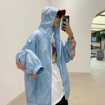 Spring New Jacket Men Fashion Solid Color Casual Hooded Jacket Man Streetwear Wild Hip Hop Loose Bomber Jacket Male Clothes
Spring New Jacket Men Fashion Solid Color Casual Hooded Jacket Man Streetwear Wild Hip Hop Loose Bomber Jacket Male Clothes