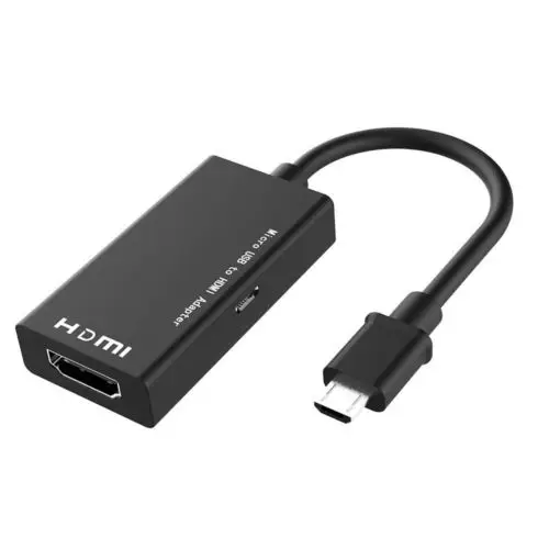 Micro USB to HDMI TV HDTV 1080P MHL Adapter Cable for Smart Andriod Phone Tablet
Micro USB to HDMI TV HDTV 1080P MHL Adapter Cable for Smart Andriod Phone Tablet