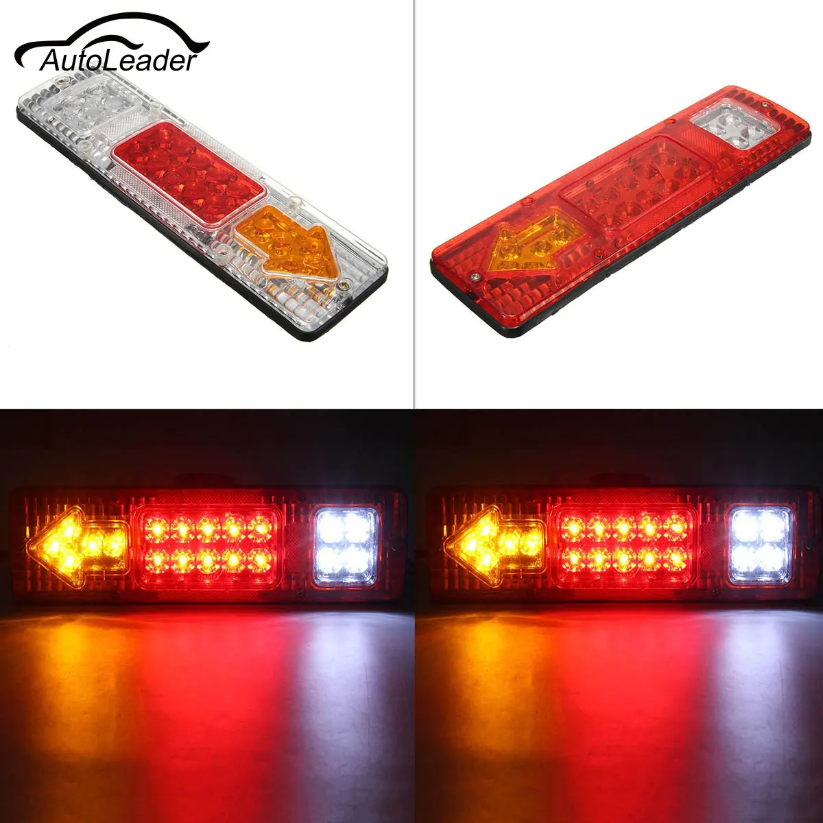 1.5W 5A Trucks Railer Tail Light LED 24V DC Trailers Van Lamp Reversing 19 LEDs In Each Lamp
1.5W 5A Trucks Railer Tail Light LED 24V DC Trailers Van Lamp Reversing 19 LEDs In Each Lamp