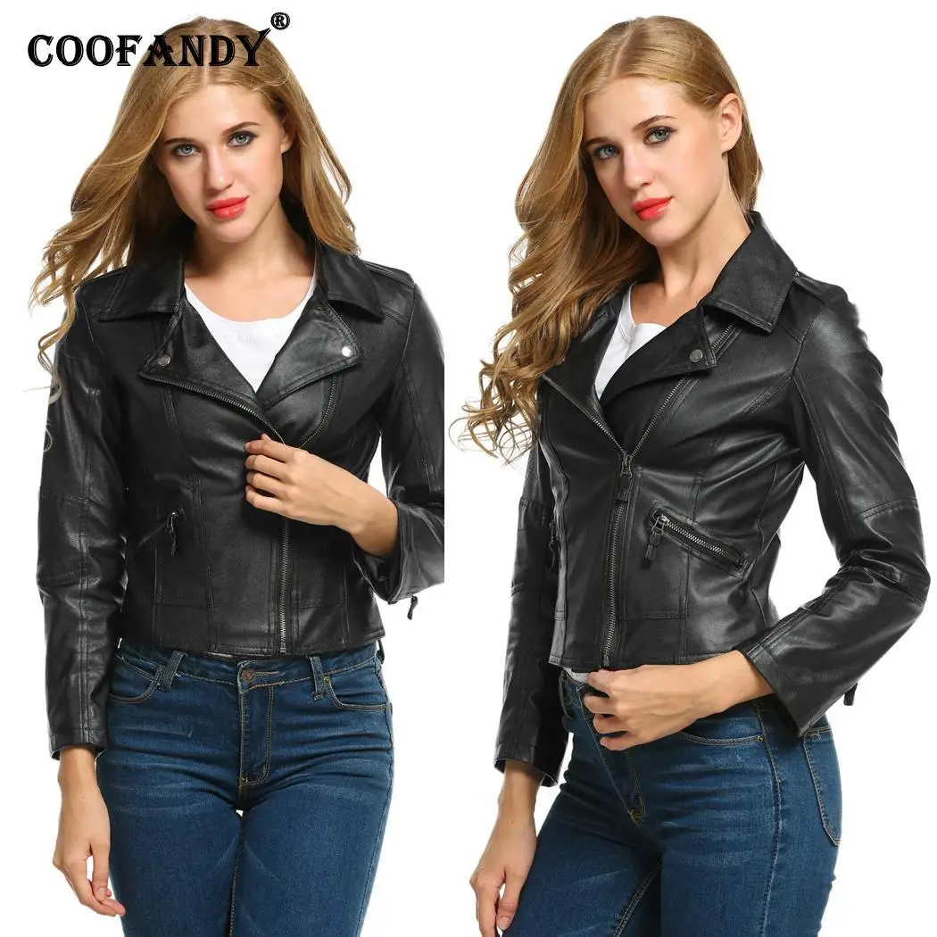 New Winter Women Motorcycle Leather Coat Jacket S-XXL size Diagonal Zipper Short Long Sleeve Outerwear Coats
New Winter Women Motorcycle Leather Coat Jacket S-XXL size Diagonal Zipper Short Long Sleeve Outerwear Coats