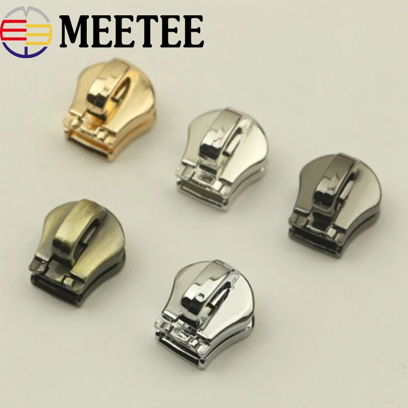 10Pcs 8# Eco-friendly Non lock Metal Zipper Sliders For Metal Zipper Bag Zipper Head Zip Repair Kit Garment Accessories KY814
10Pcs 8# Eco-friendly Non lock Metal Zipper Sliders For Metal Zipper Bag Zipper Head Zip Repair Kit Garment Accessories KY814