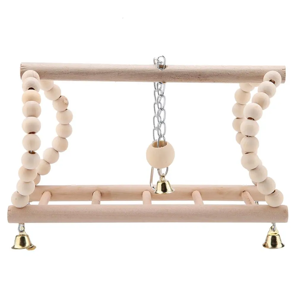 Pet Parrot Toy Wooden Climbing Swing Ladder for Parrot Parakeet Budgie Cockatiel lovebirds
Pet Parrot Toy Wooden Climbing Swing Ladder for Parrot Parakeet Budgie Cockatiel lovebirds