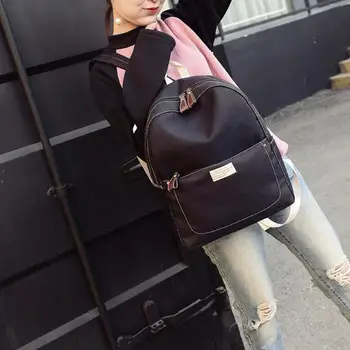 Hit Color Unisex Travel Backpacks Canvas Preppy Style Student Shoulder School Bags Casual Women Men Knapsack Rucksack 2019 New
Hit Color Unisex Travel Backpacks Canvas Preppy Style Student Shoulder School Bags Casual Women Men Knapsack Rucksack 2019 New