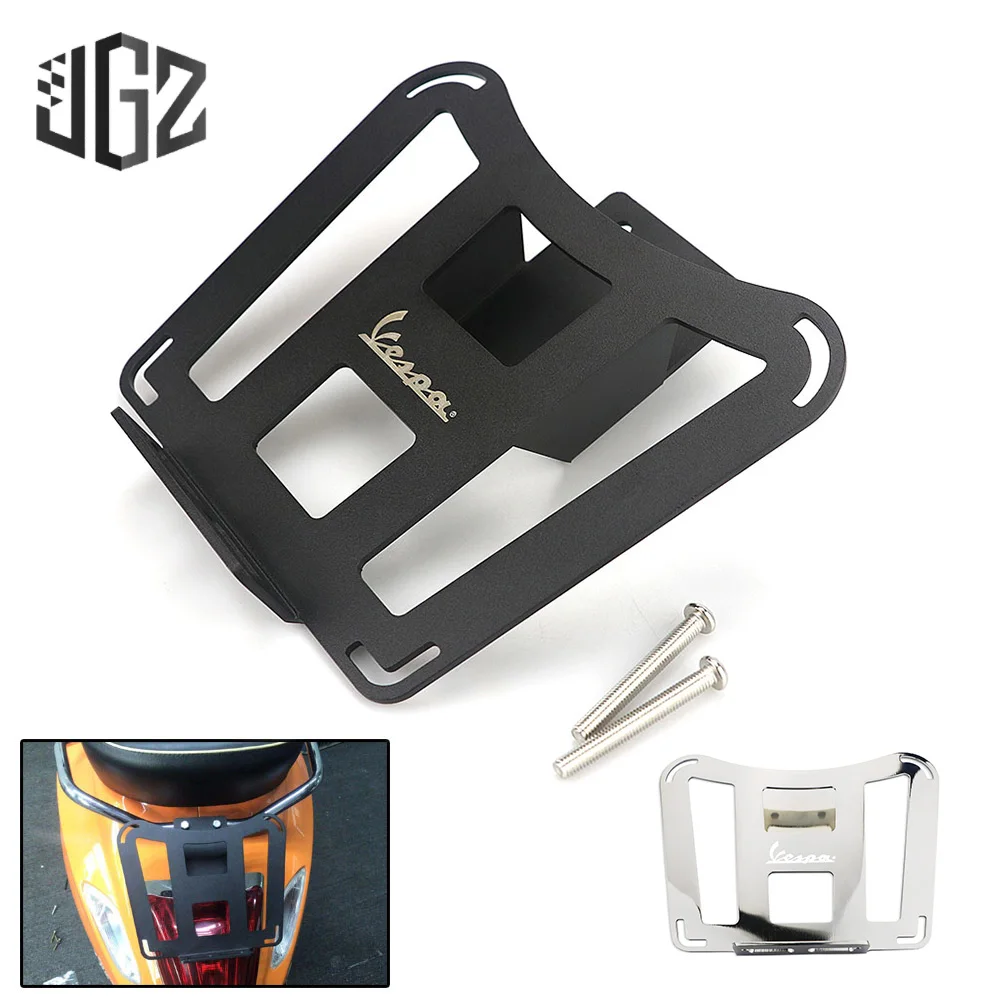Motorcycle Aluminum Rear Luggage Bag Holder Rack Bracket for VESPA Sprint Primavera 150 GTS300 2017 2018 2019 Black Sliver
Motorcycle Aluminum Rear Luggage Bag Holder Rack Bracket for VESPA Sprint Primavera 150 GTS300 2017 2018 2019 Black Sliver