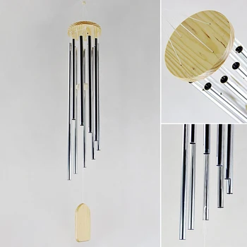 Large Deep Tone Resonant Wind Chime 27 Tubes Silver Gong Bass Sound Chapel Church Bell Wind Chime Hanging Decorations
Large Deep Tone Resonant Wind Chime 27 Tubes Silver Gong Bass Sound Chapel Church Bell Wind Chime Hanging Decorations