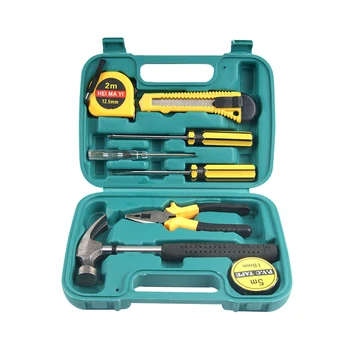 9 Pcs Household Tool Kit Home Repair Hand Tool Kit Multifunctional Tools in Storage Case
9 Pcs Household Tool Kit Home Repair Hand Tool Kit Multifunctional Tools in Storage Case