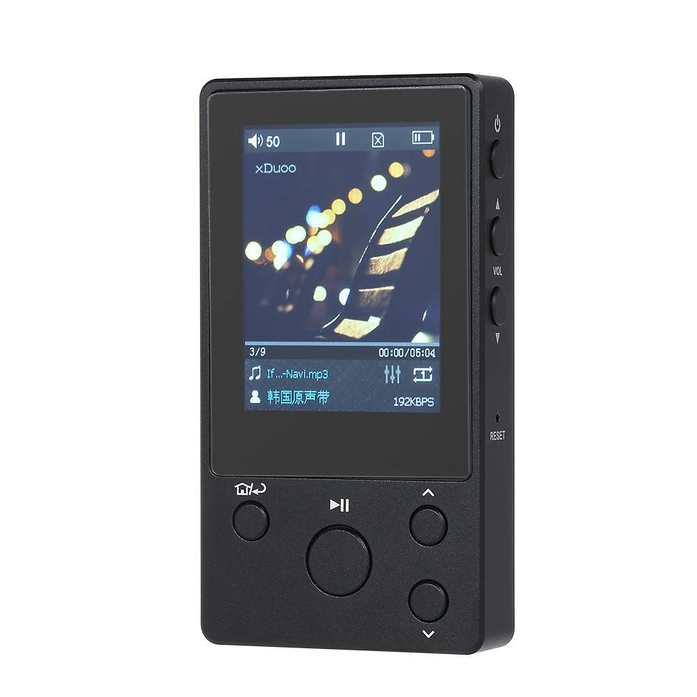 XDuoo Nano D3 8GB HiFi Music Player Lossless Audio MP4 Player 2.0 Inches IPS Display 24Bit/192KHz DSD256 Line Out TF Card Slot
XDuoo Nano D3 8GB HiFi Music Player Lossless Audio MP4 Player 2.0 Inches IPS Display 24Bit/192KHz DSD256 Line Out TF Card Slot