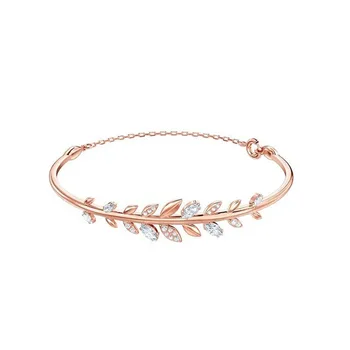 Trendy Rose Gold Colour Bough Leaf Cuff Bracelet Women Bangles For Ladies The New Listing
Trendy Rose Gold Colour Bough Leaf Cuff Bracelet Women Bangles For Ladies The New Listing