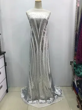 2019 Hot Sell French Silver Gold Sequins lace fabric,High Quality African Sequins Tulle Mesh Net Lace /guipure Swiss lace Fabric
2019 Hot Sell French Silver Gold Sequins lace fabric,High Quality African Sequins Tulle Mesh Net Lace /guipure Swiss lace Fabric