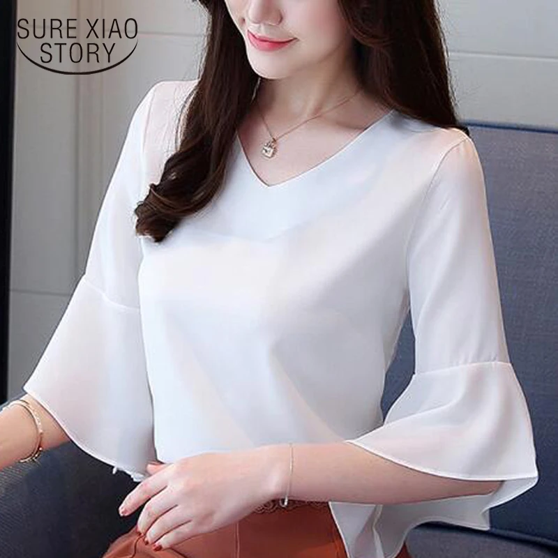 New 2019 Spring Fairy Elegant Women Blouse Shirt Lady Casual Long Sleeve Ruffled Loose Slim Solid Top Chiffon Shirt 0541 30
New 2019 Spring Fairy Elegant Women Blouse Shirt Lady Casual Long Sleeve Ruffled Loose Slim Solid Top Chiffon Shirt 0541 30