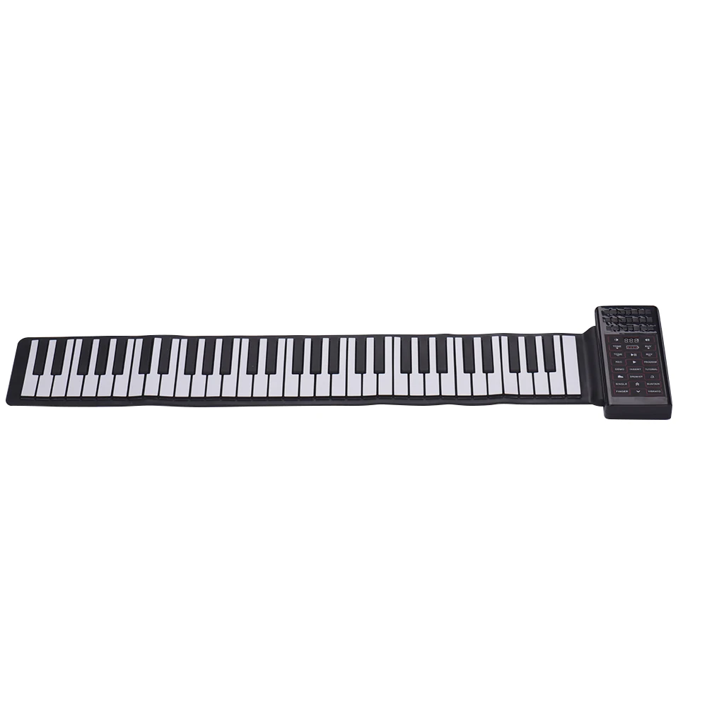 Portable Electric 61 Keys Hand Roll Up Piano Flexible Silicone Piano Keyboard Built-in Speaker Digital Piano Keyboard
Portable Electric 61 Keys Hand Roll Up Piano Flexible Silicone Piano Keyboard Built-in Speaker Digital Piano Keyboard