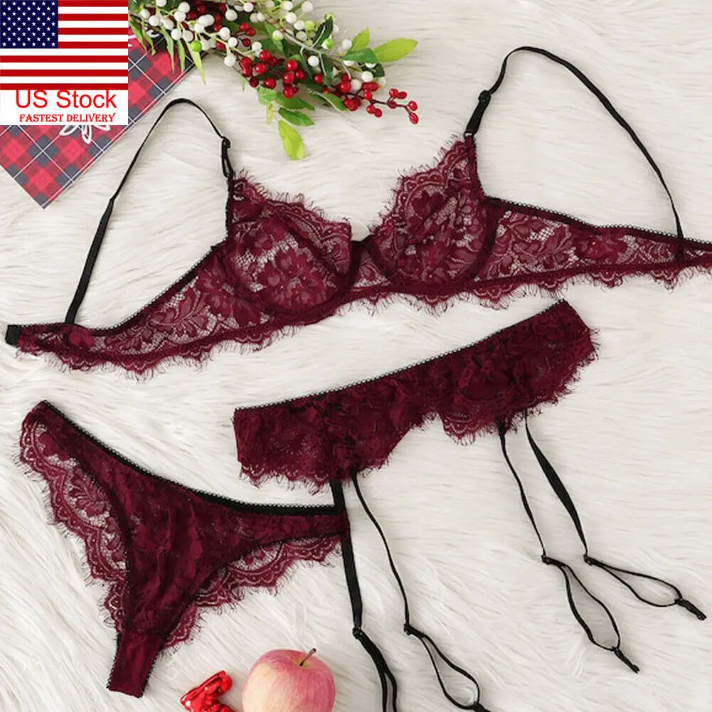 Brand 2019 New Bra+Panties+Garter Suspenders Lace Bra Set panties women's Underwear Set Bra & brief Sets belt Set lingerie
Brand 2019 New Bra+Panties+Garter Suspenders Lace Bra Set panties women's Underwear Set Bra & brief Sets belt Set lingerie