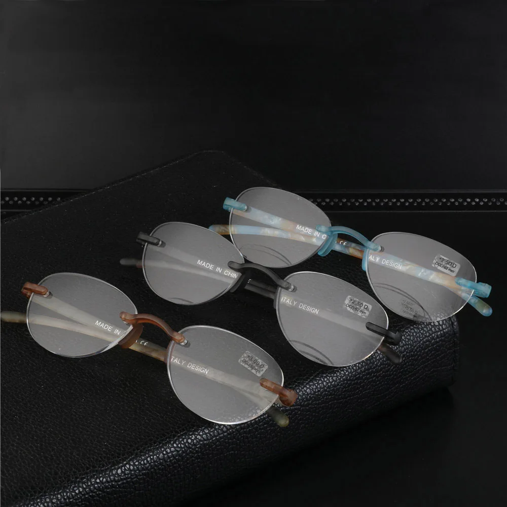 TR90 Ultralight Reading Glasses Women Men Rimless Glasses For Read Clear Lens Flexible Presbyopia +1.0 +1.5 +2.0 +2.5 +3.0 +3.5
TR90 Ultralight Reading Glasses Women Men Rimless Glasses For Read Clear Lens Flexible Presbyopia +1.0 +1.5 +2.0 +2.5 +3.0 +3.5
