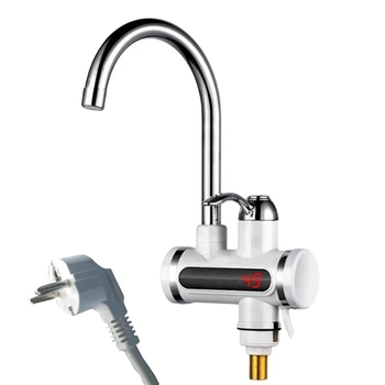New Kitchen Tankless Water Heater 220V 3000W Instant Electric Faucet Hot Water Electric Fast Heater Tap With Temperature Displ
New Kitchen Tankless Water Heater 220V 3000W Instant Electric Faucet Hot Water Electric Fast Heater Tap With Temperature Displ