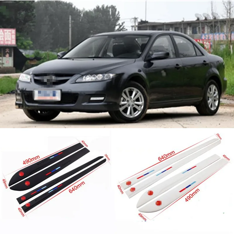 Car-styling 4pcs High Quality Brand New Side Doors Rubber Bumper Protector Guard Scratch Sticker Trim For Mazda Vehicle
Car-styling 4pcs High Quality Brand New Side Doors Rubber Bumper Protector Guard Scratch Sticker Trim For Mazda Vehicle
