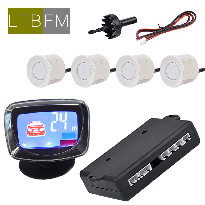 LTBFM 4 Sensors LCD Display with Buzzer 22mm Car Parking Sensor Kit Reverse Backup Car Parking Radar Monitor System 12V 8 Colors
LTBFM 4 Sensors LCD Display with Buzzer 22mm Car Parking Sensor Kit Reverse Backup Car Parking Radar Monitor System 12V 8 Colors