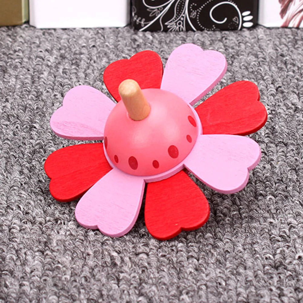Educational Toy Learning Educational Children Gift Cartoon Develop Intelligence Non-toxic Spinning Wooden Toy Top Flower Rotate
Educational Toy Learning Educational Children Gift Cartoon Develop Intelligence Non-toxic Spinning Wooden Toy Top Flower Rotate