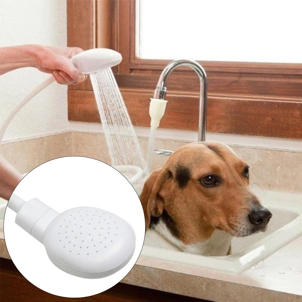 1.3m Bath Tub Faucet Attachment Hot Sale Pet Washing Supplies Pet Supplies 2019 Portable Cat Dog Bath Shower Spray Washing Hair
1.3m Bath Tub Faucet Attachment Hot Sale Pet Washing Supplies Pet Supplies 2019 Portable Cat Dog Bath Shower Spray Washing Hair