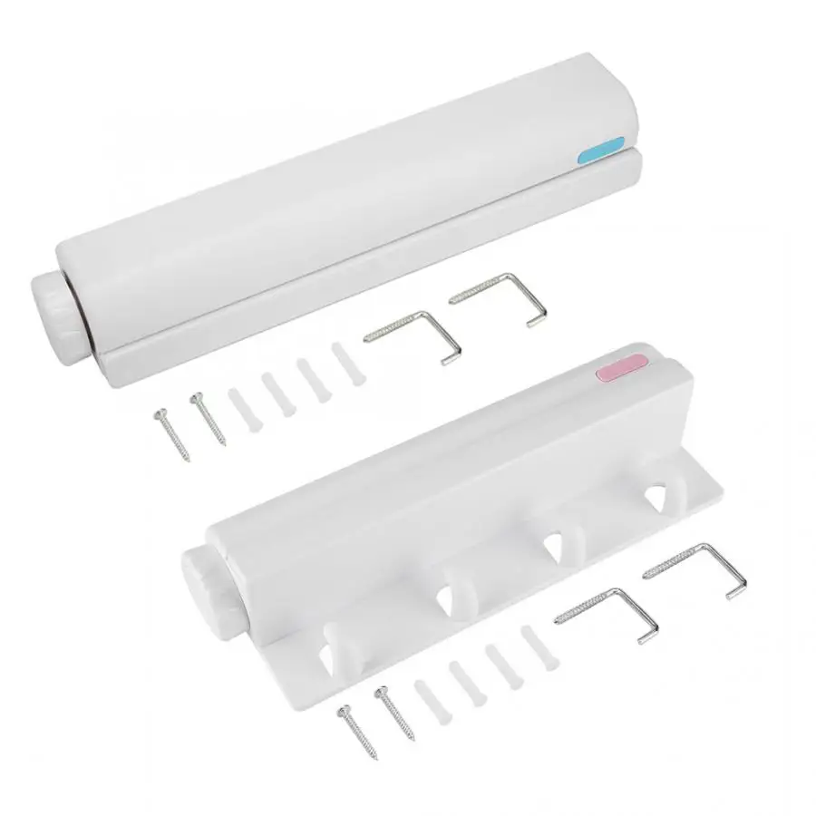 Durable Retractable Wall-mounted Clothesline for Clothes Towel Balcony Kitchen Wall Mounted Clothes Drying Rack
Durable Retractable Wall-mounted Clothesline for Clothes Towel Balcony Kitchen Wall Mounted Clothes Drying Rack