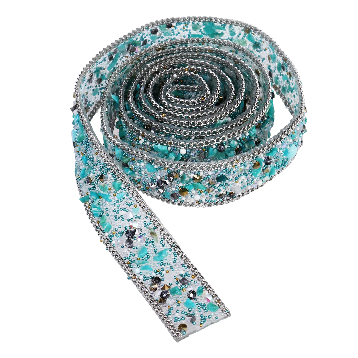 1 Meters Crystal Rhinestone and Pearl Beaded Applique Lace Trim Bling Ribbon Sewing on Trim for Dress Sash Belt DIY Hats Bags
1 Meters Crystal Rhinestone and Pearl Beaded Applique Lace Trim Bling Ribbon Sewing on Trim for Dress Sash Belt DIY Hats Bags